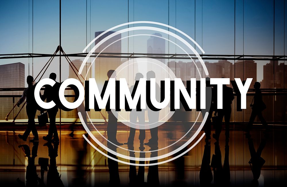 Community Connection Communication Society Unity Concept