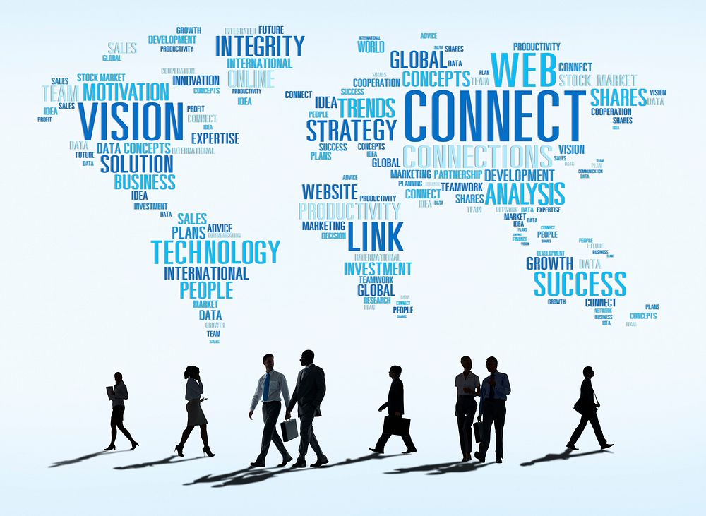 Connection Social Media Internet Link Networking Concept