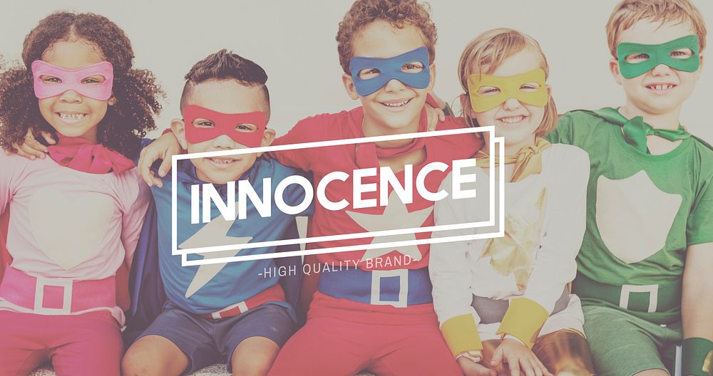 Imagine Innocence Kids Childhood Empowerment Concept