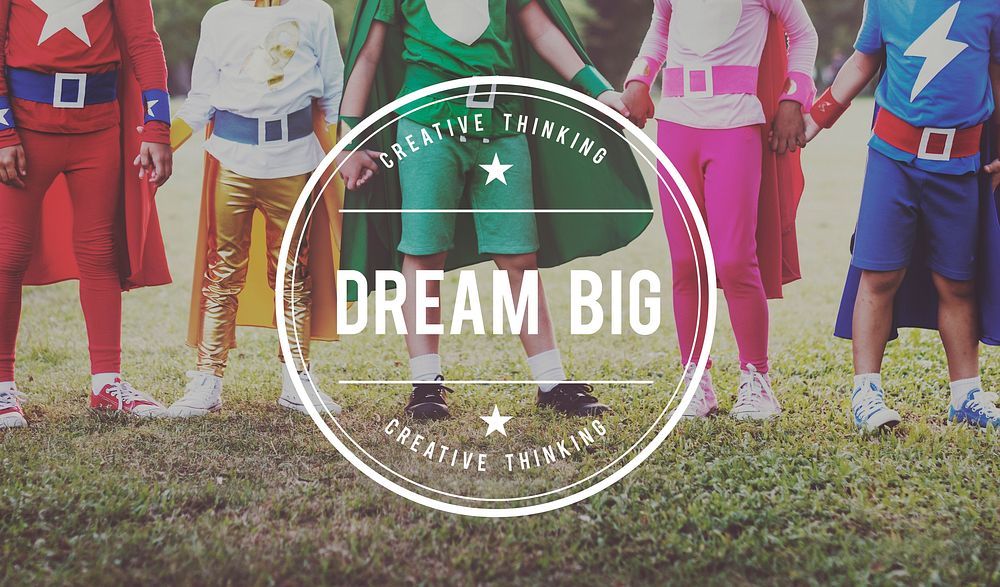 Dream Big Aspiration Encourage Target Vision Concept