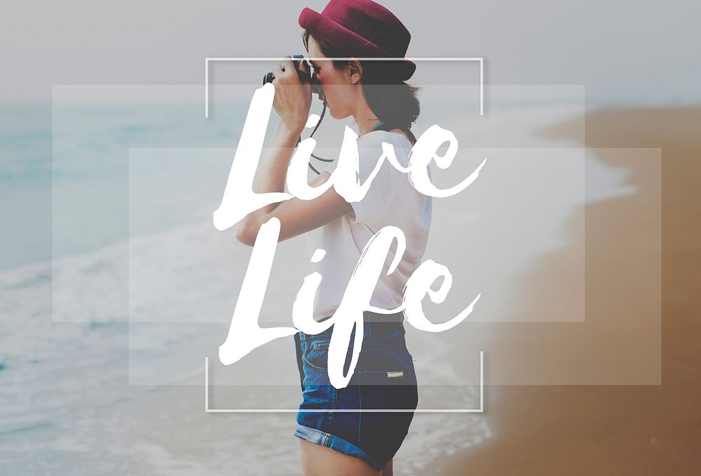 Live Life Hobby Photographer Lifestyle Concept