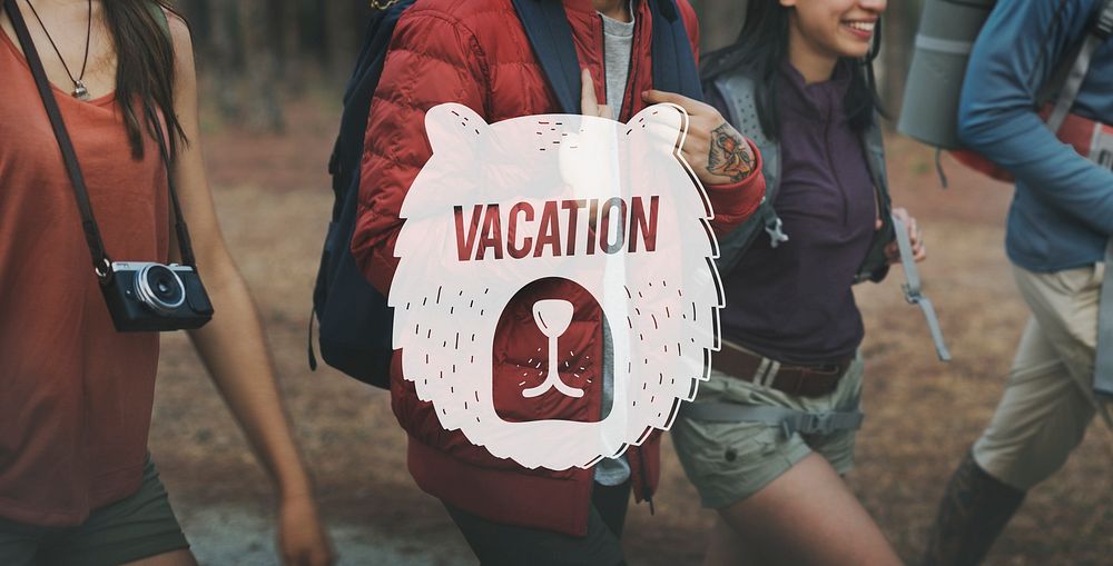 Explore Wander Vacation Freedom Inspired Bear Icon