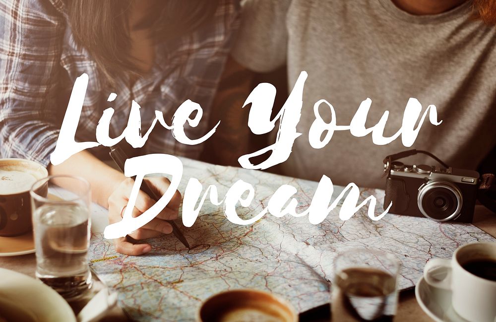 Follow Your Dreams Aspiration Hopeful Vision Concept
