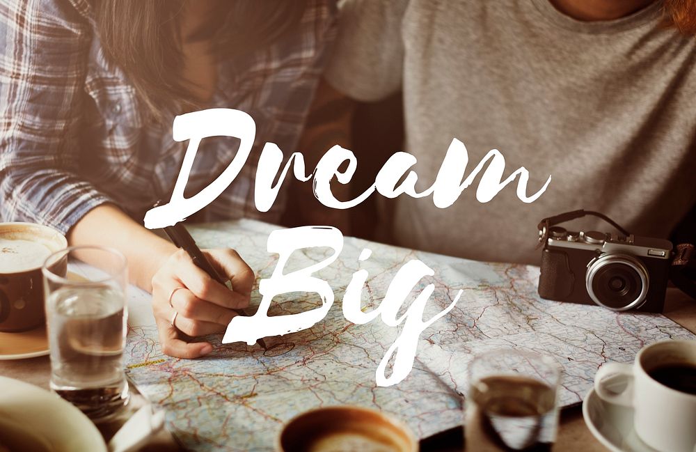 Dream Big Aspiration Goal Motivation Target Concept