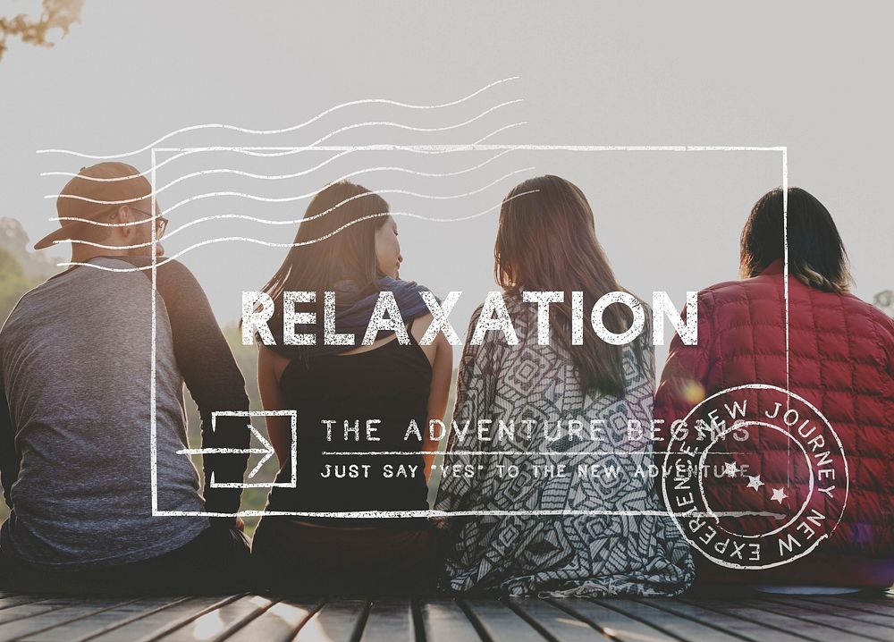 Life Enjoyment Relax Passion Together Graphic