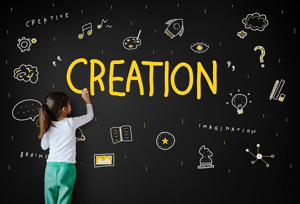 Creation Ideas Light Bule Imagination Arts Development Concept
