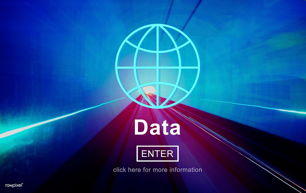Data Global Information Icon Concept