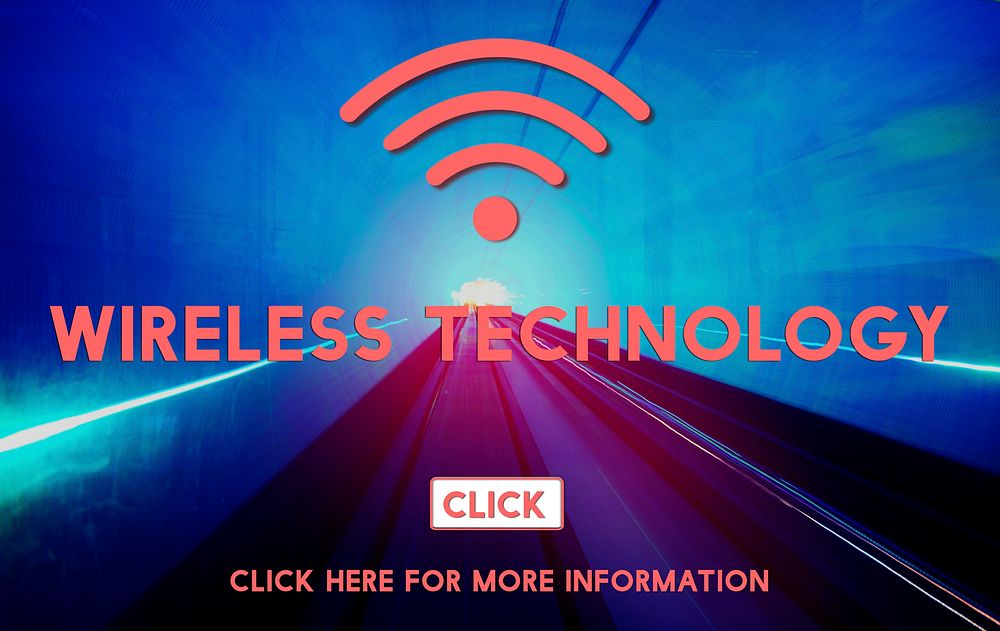 Wireless Technology Networking Online Concept