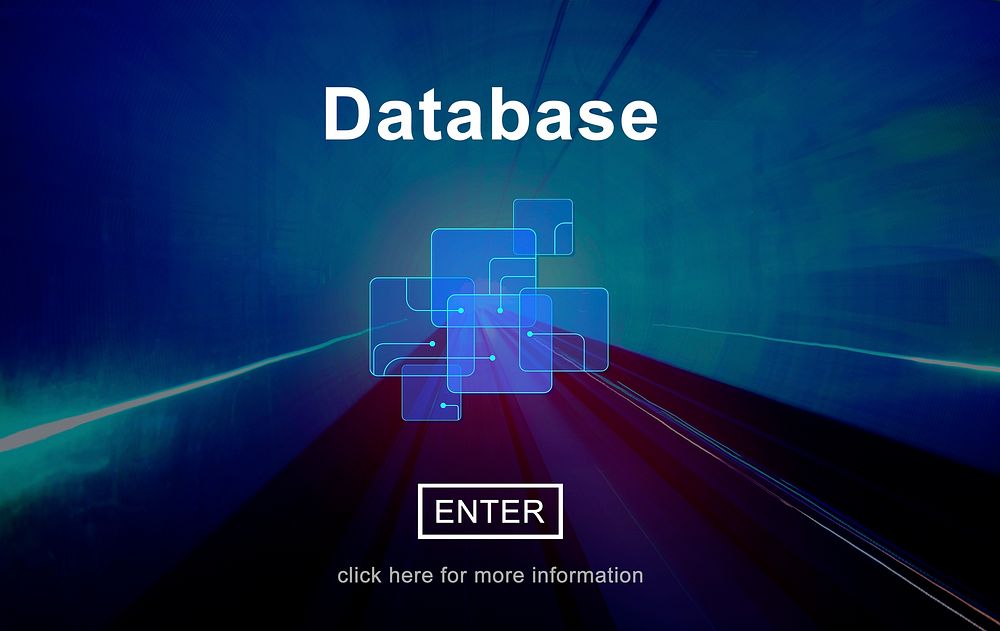 Database Online Technology Website Storage Concept