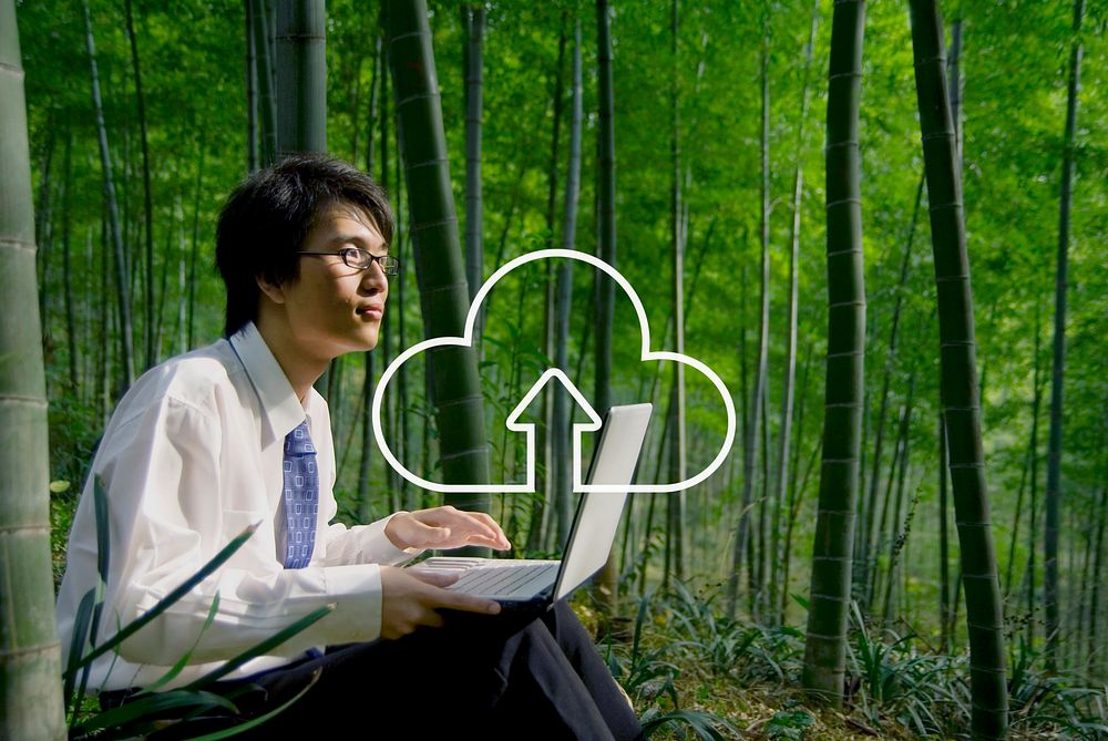 Cloud Computing Storage Internet Transfer Digital Concept