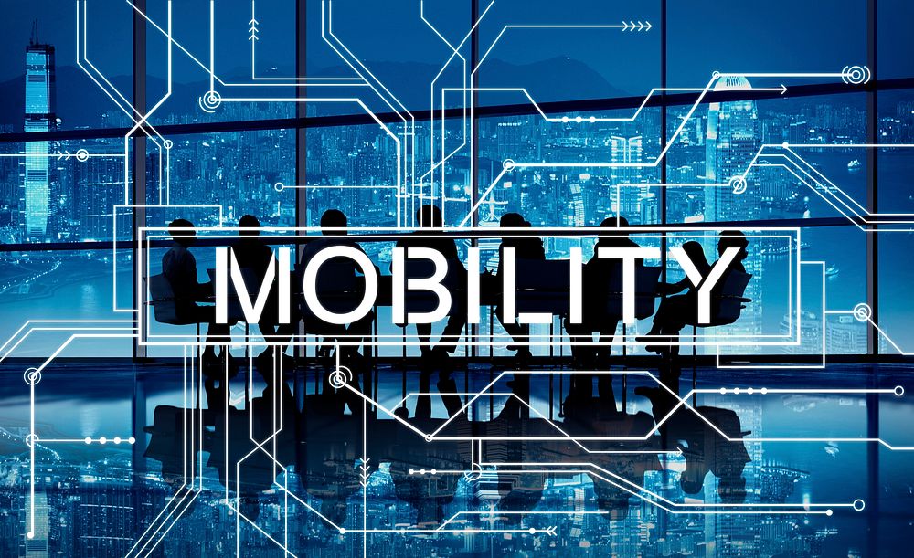 Mobility Mobile Contemporary Connection Concept