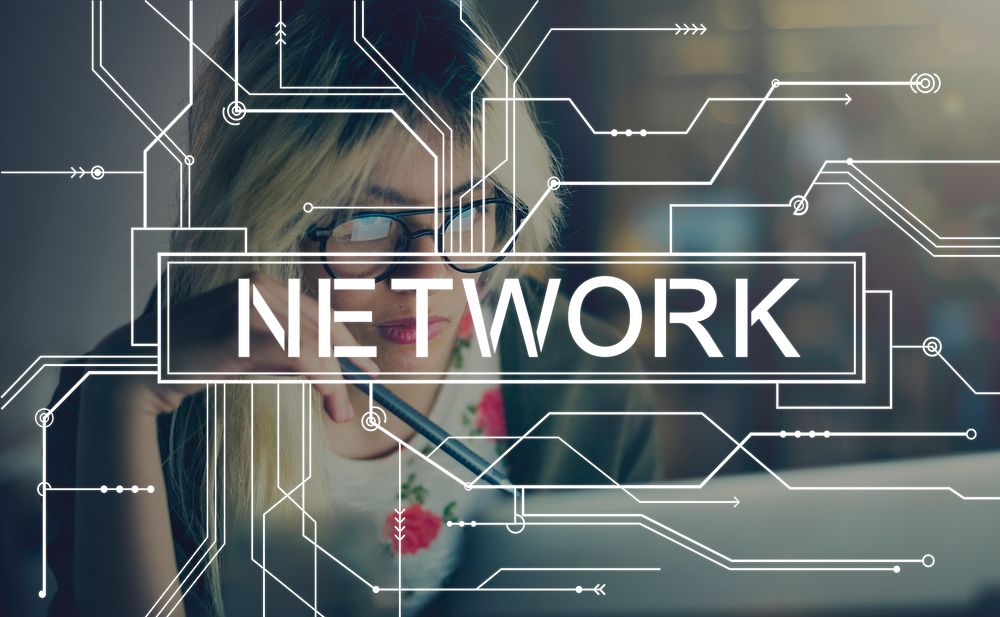Network Internet Connection Social Computer Concept