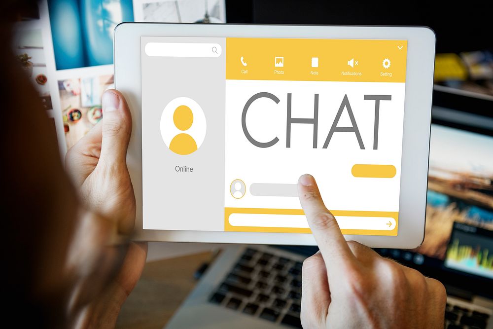 Chatting Program Communication Connection Concept