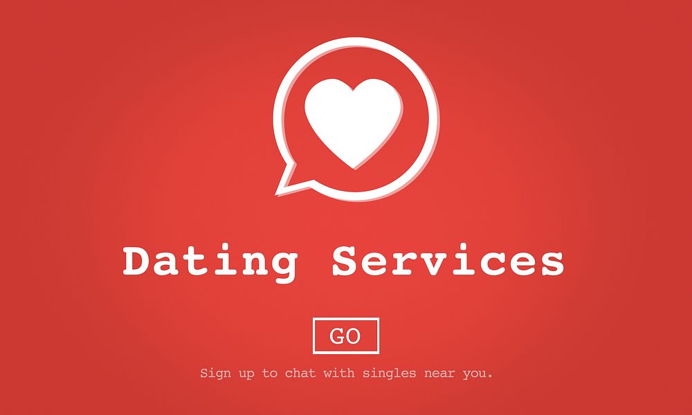 Dating Services Online Dating Application Concept