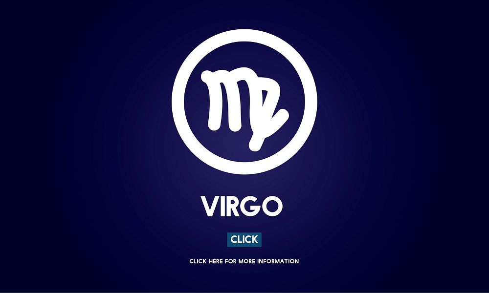 Virgo Zodiac Horoscope Sign Galaxy Concept