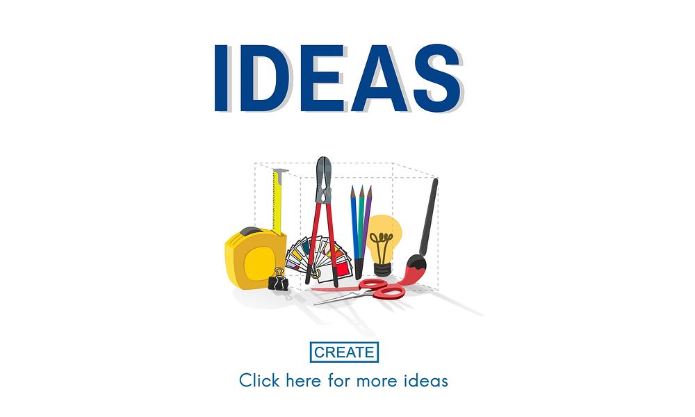 Ideas Craft Tools Equipment Work Concept