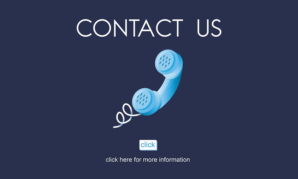 Contact Hotline Call Advice Communication Concept