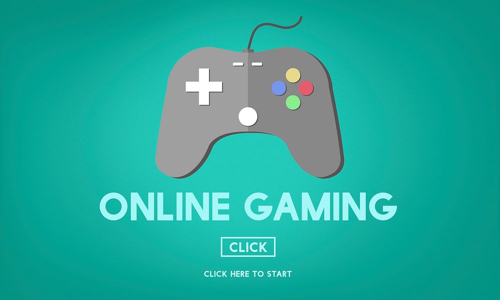 Online Gaming Playing Hobby Internet Strategy Concept