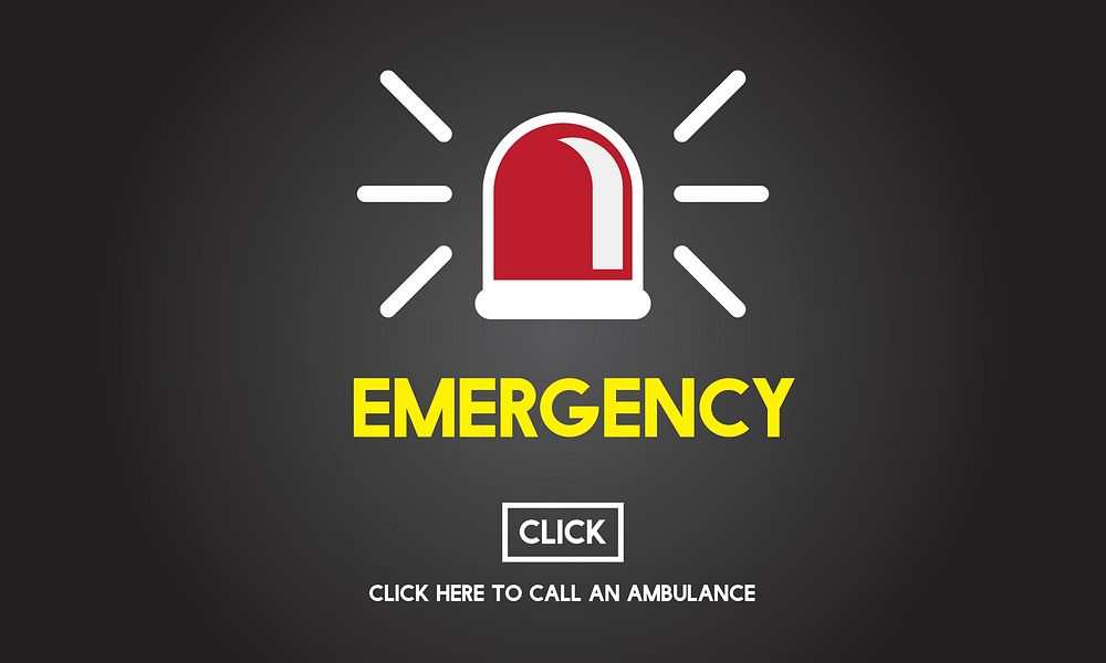 Emergency Service Ambulance Hospital Care Concept