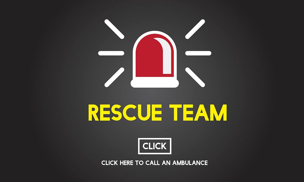 Rescue Team Paramedic Support Help Emergency Concept