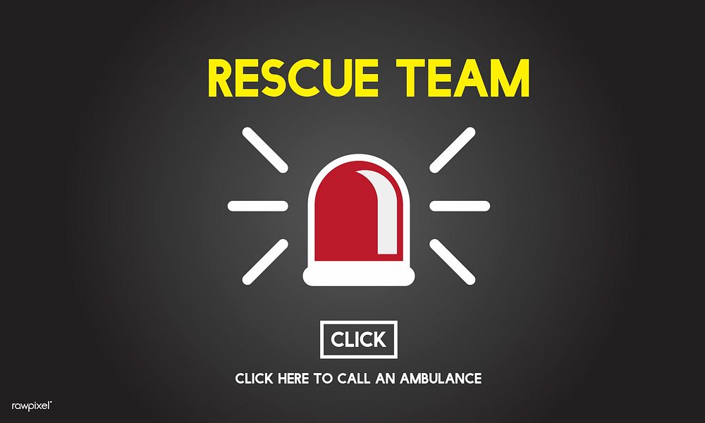 Rescue Team Paramedic Support Help Emergency Concept