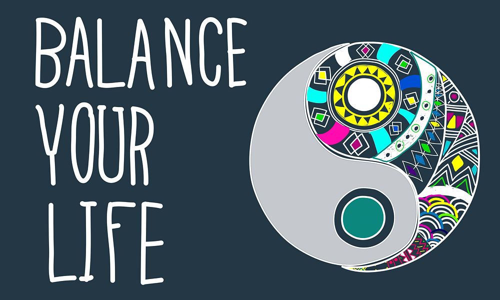 Balance Your Life Equality Steady Concept