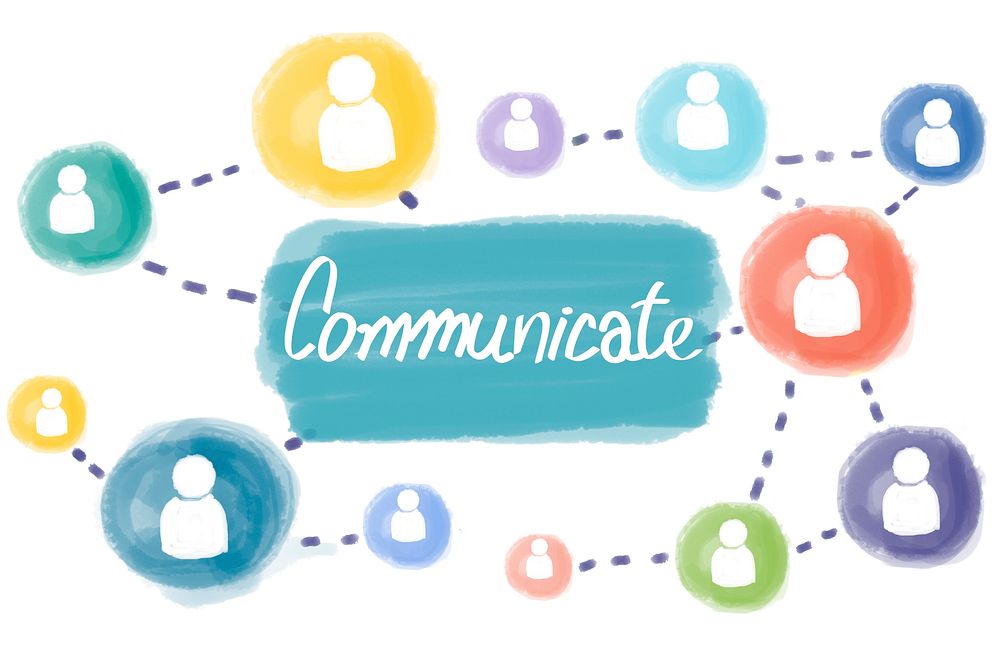 Communicate Connection Social Media Interact Concept