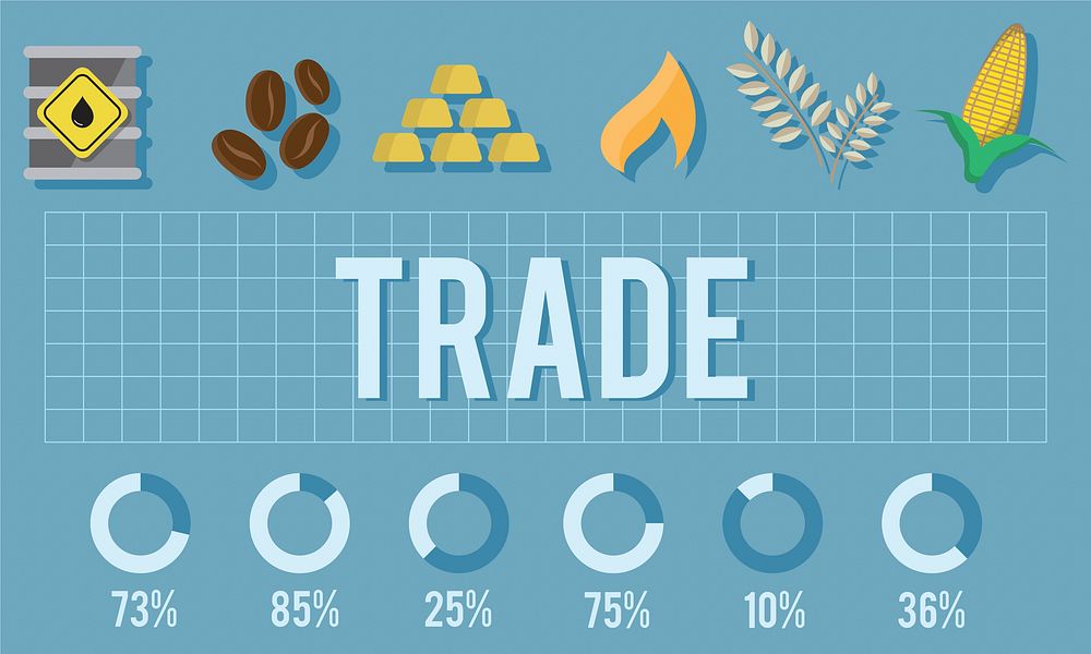 Trade Business Commerce Deal Exchange Export Concept