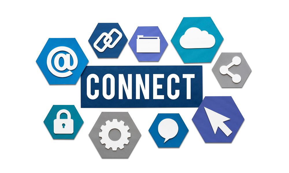 Connect Interconnection Communication Join Concept