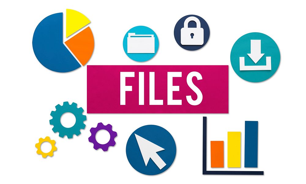Files Document Technology System Storage Concept
