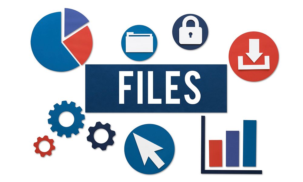 Files Document Technology System Storage Concept