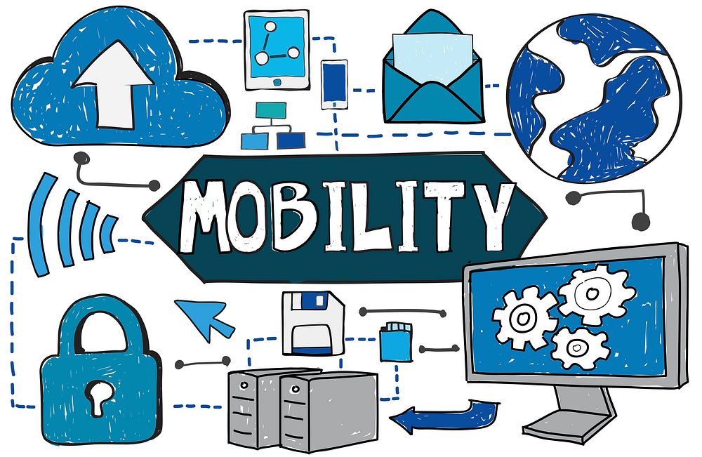 Mobility Mobile Digital Device Gadget Modern Concept