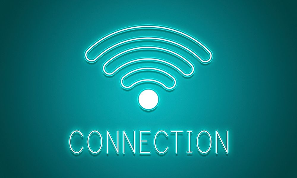 Online Network Wifi COmmunication Icon Concept