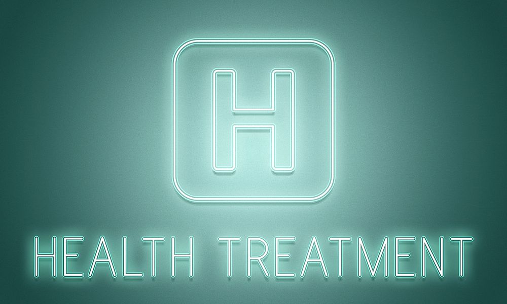 Hospital Cure Health Treatment Icon Graphic Concept