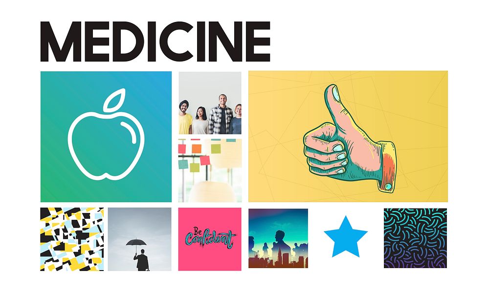 Apple Nutrition Healthcare Wellbeing Concept