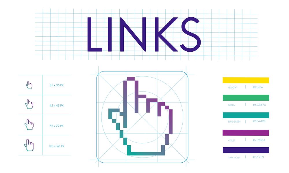 Links Seo Webinar Hand Cyberspace Concept
