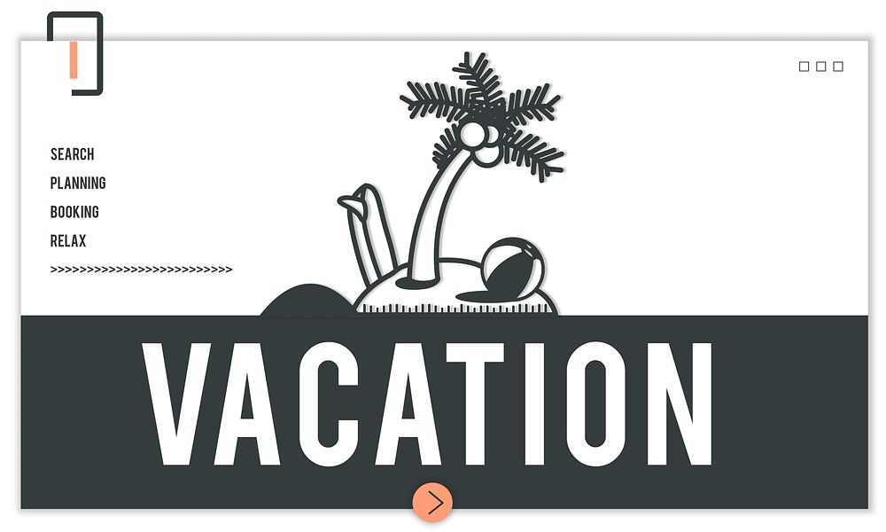 Holiday Vacation Island Graphic