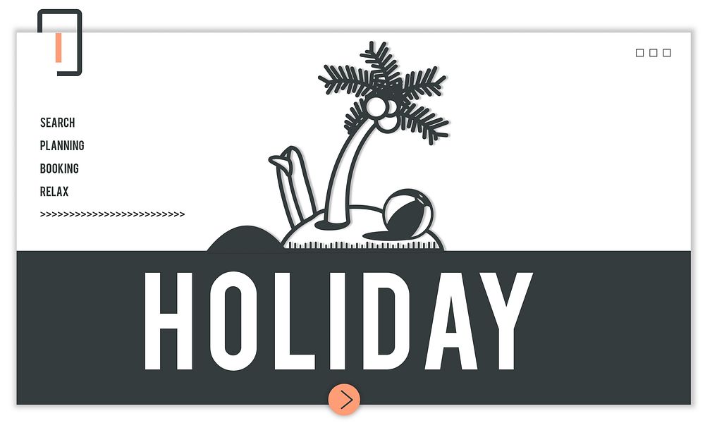 Holiday Vacation Island Graphic