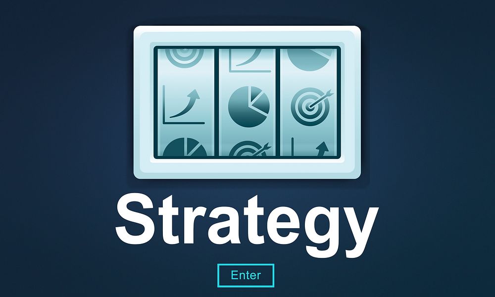 Strategy Marketing Business Planning Concept