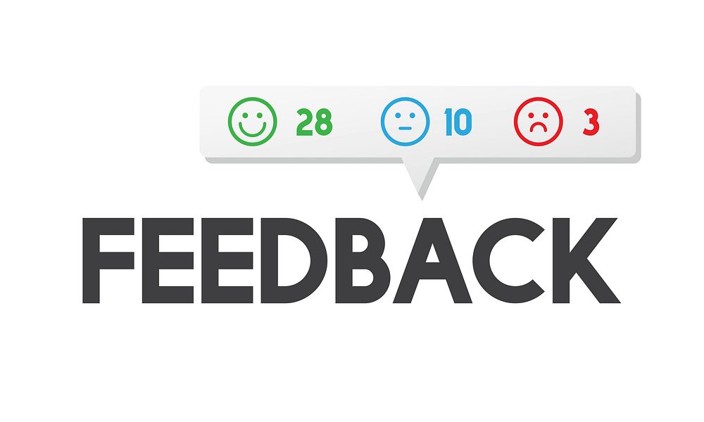 Customer Feedback Emoticons Concept