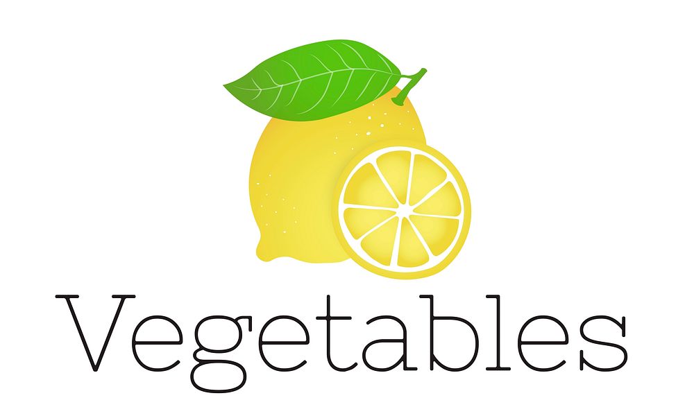 Lemon Refreshment Vegetable Healthy Graphic