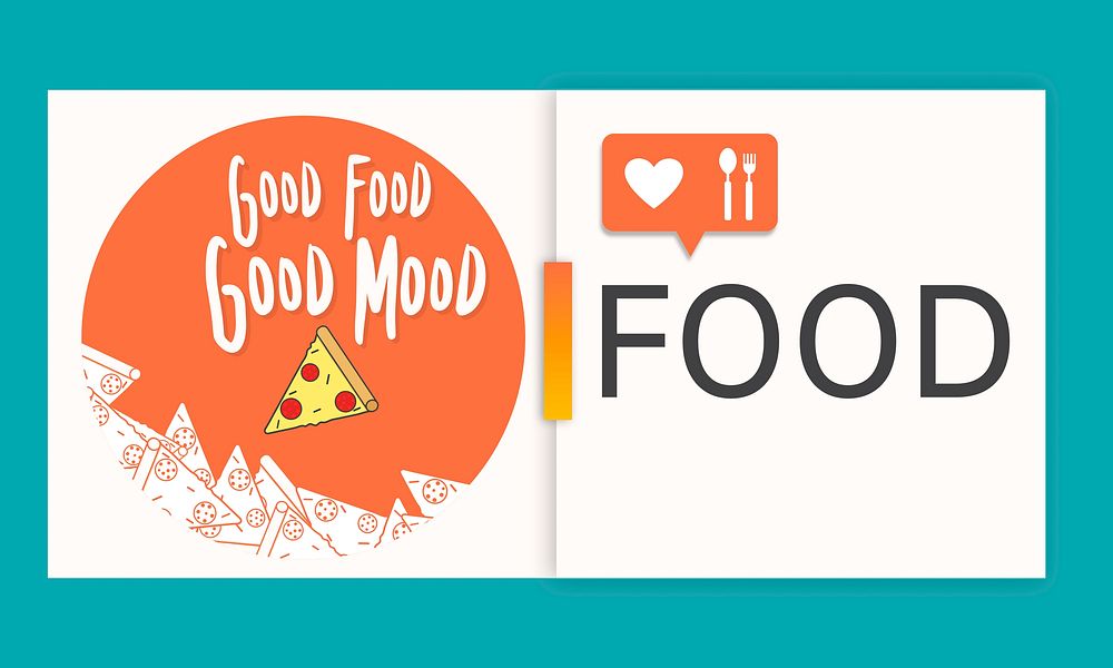 food, pizza, like, graphic