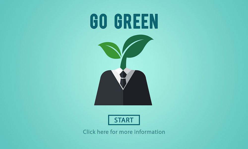 Go Green Eco Ecology Environment Natural Earth Concept