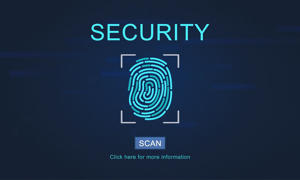 Technology Security Fingerprint Password Concept