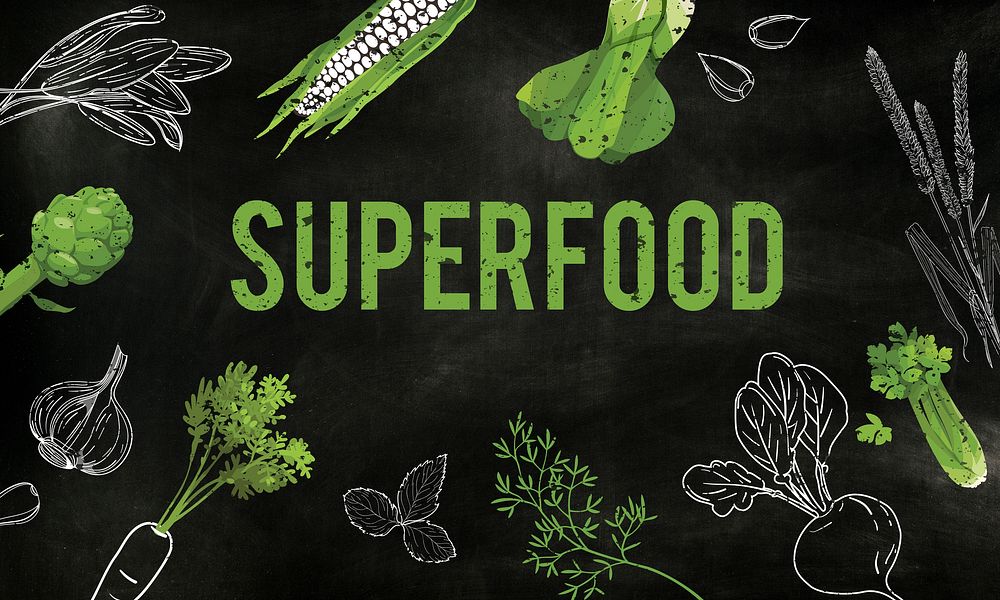 Natural vegetable healthy life superfood
