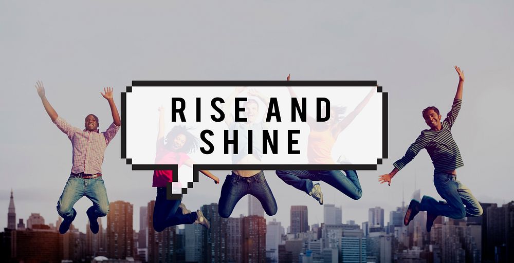 Rise Shine Growth Improvement Increase Progress Concept