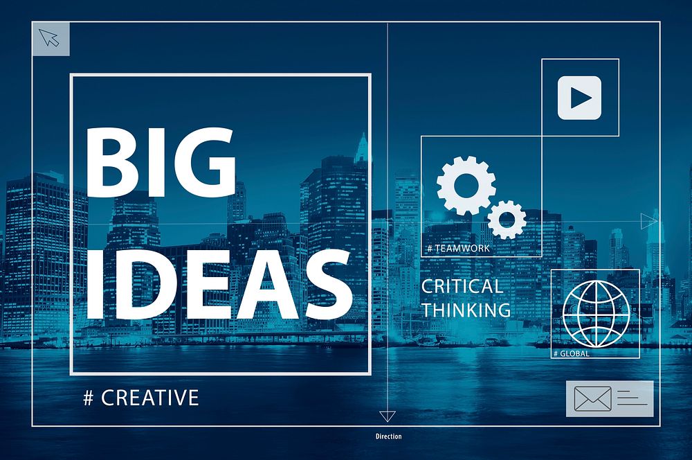 Big Ideas Creativity Design Thought Vision Concept