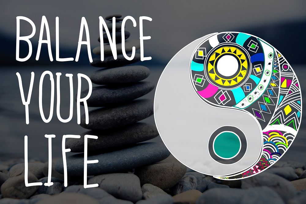 Balance Your Life Equality Steady Concept