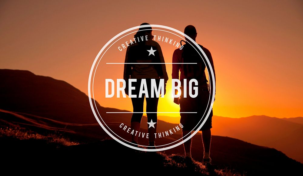 Dream Big Dreaming Dream Believe Goal Hopeful Concept