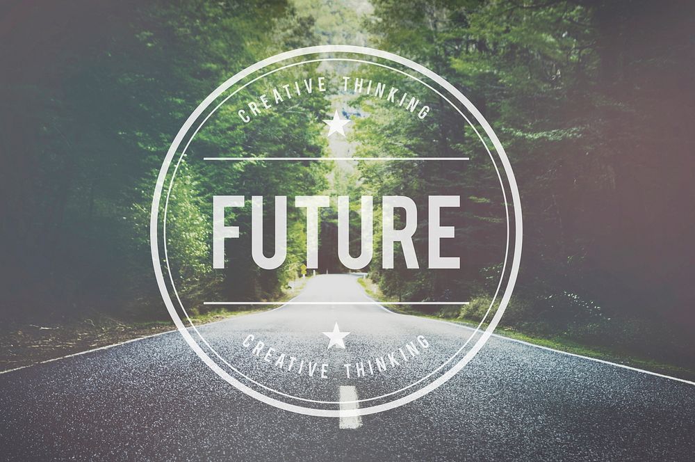 Future Futuristic Forcast imagine Time Vision Plan Concept